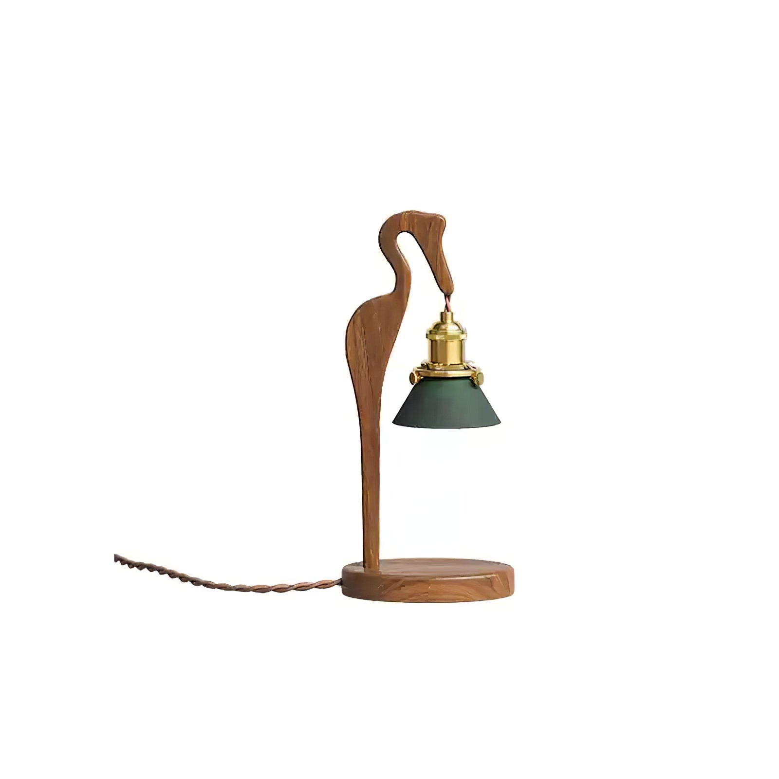 Cyn Wood Artistic Table Lamp-Neutral Decor