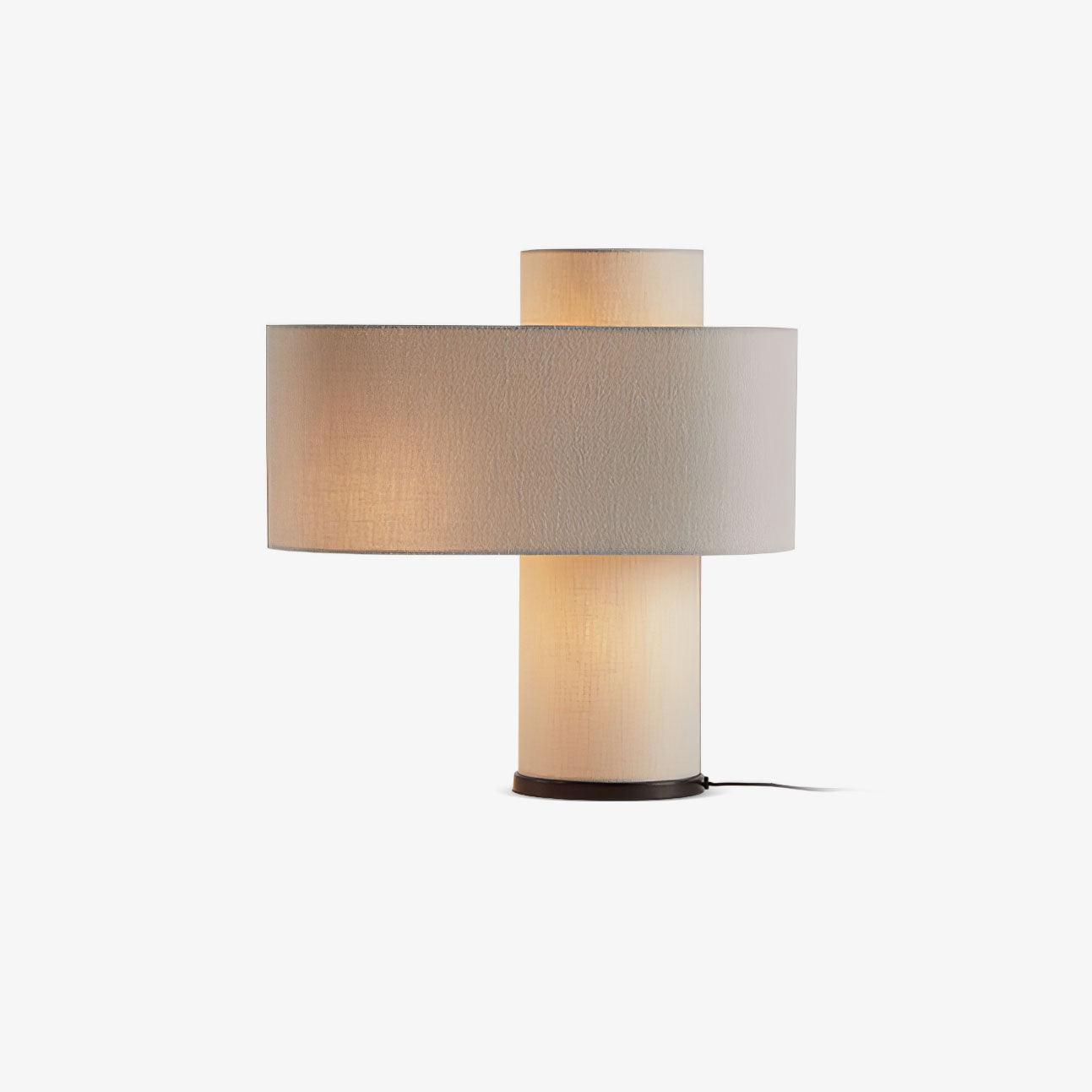 Eurvenil Minimalist Fabric Desk Lamp-Neutral Decor