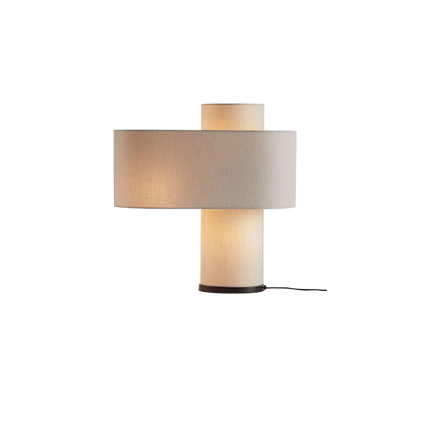 Eurvenil Minimalist Fabric Desk Lamp-Neutral Decor