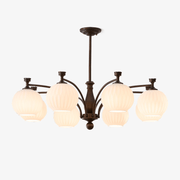Vaslen Chandelier Orb Frosted Vintage-Neutral Decor