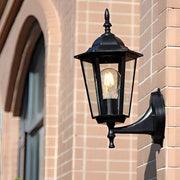 Norris Retro Hexagonal Outdoor Lights Wall Lamp