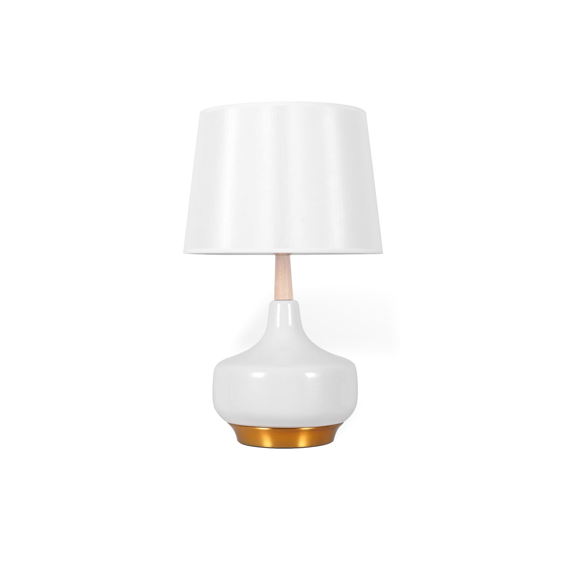 Lennon Minimalist Resin Table Lamp-Neutral Decor