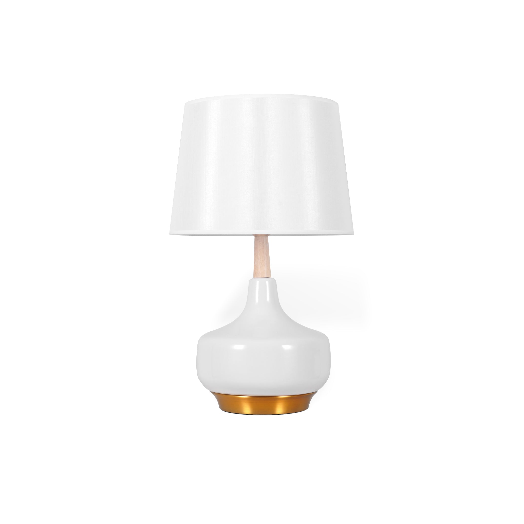 Lennon Minimalist Resin Table Lamp-Neutral Decor