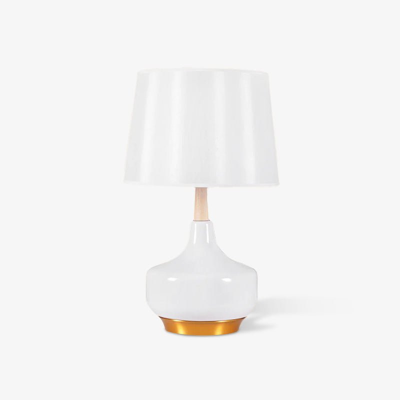 Lennon Minimalist Resin Table Lamp-Neutral Decor