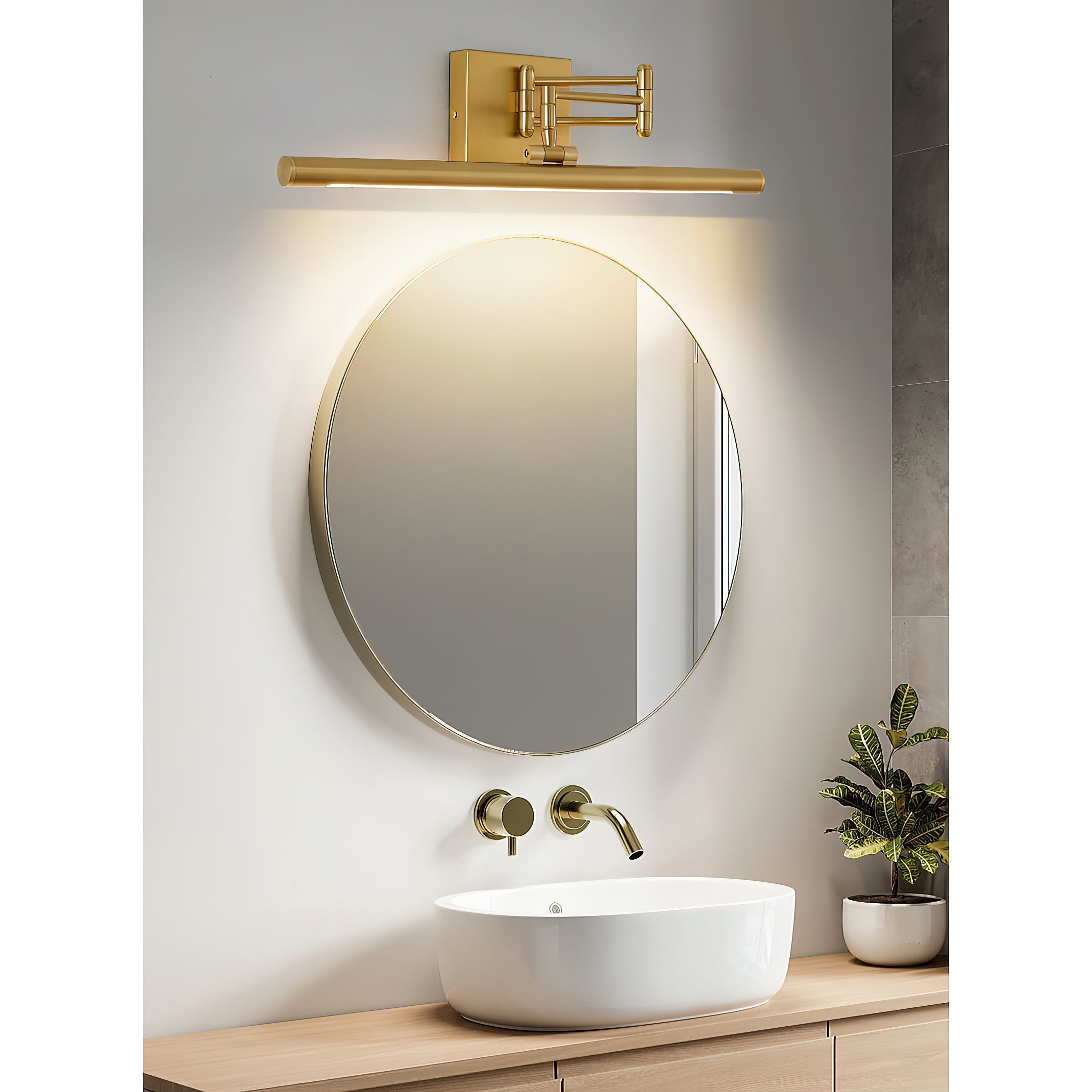 Hinkley Stokes Wall Lamp in the White finish.