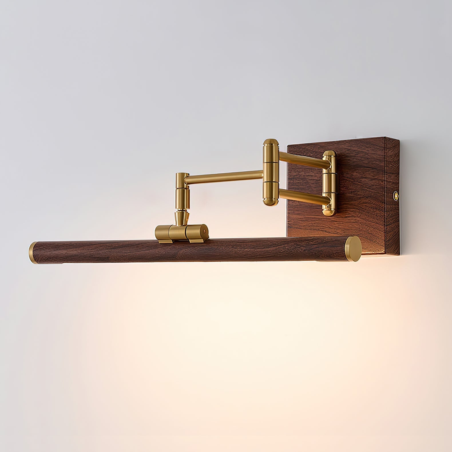 Product dimensions diagram for the Stokes wall lamp.