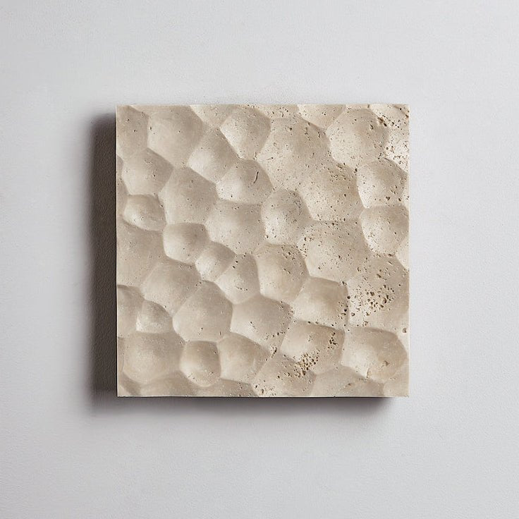 Hive Hexagonal Texture Sconce-Neutral Decor