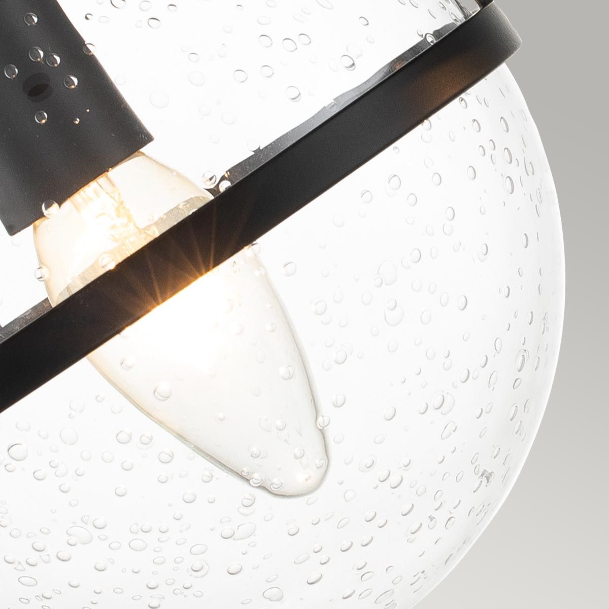 Hollis Wall Lamp shown from a low angle.