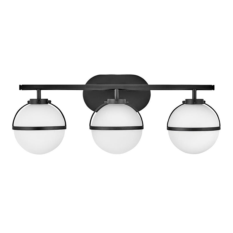 Overhead view of the Hollis Wall Lamp's glass shades.