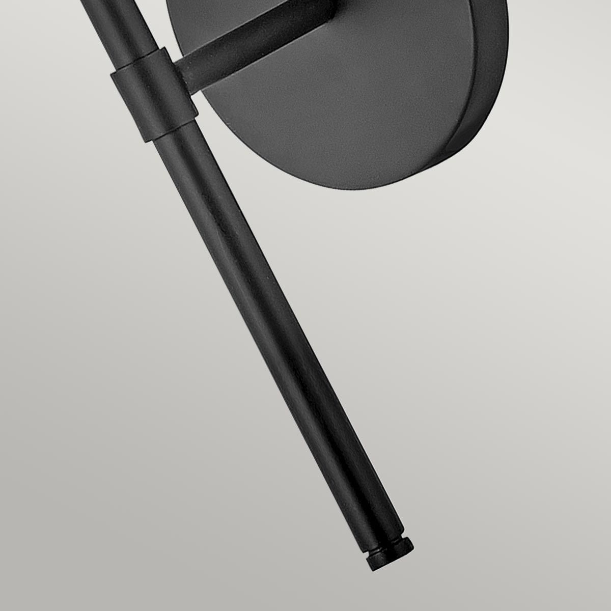 Angled view highlighting the refined brass finish of the Hollis Sconce.