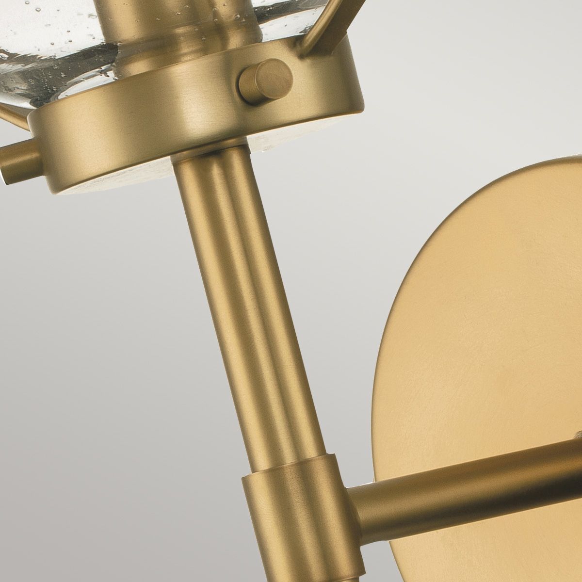 The Hollis Wall Sconce in the sleek black finish option.