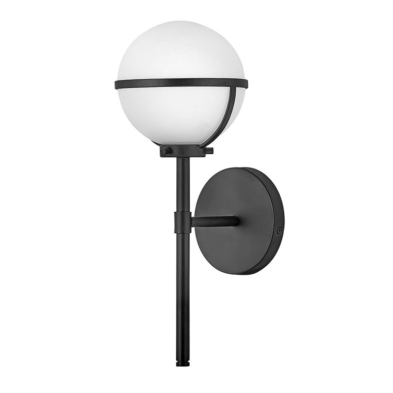 Dimensional drawing of the Hollis Wall Sconce with measurements.