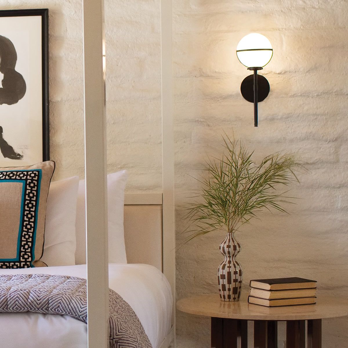 Front view of the elegant Hollis Wall Sconce.