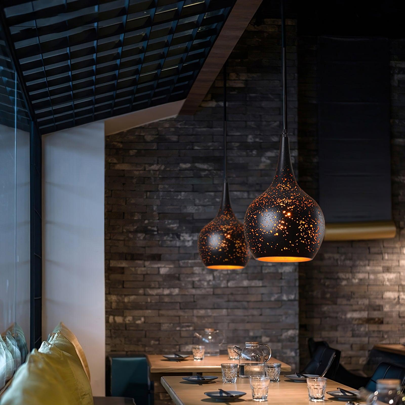 Dirixon Pendant Lamp Hollow Industrial Vintage-Neutral Decor