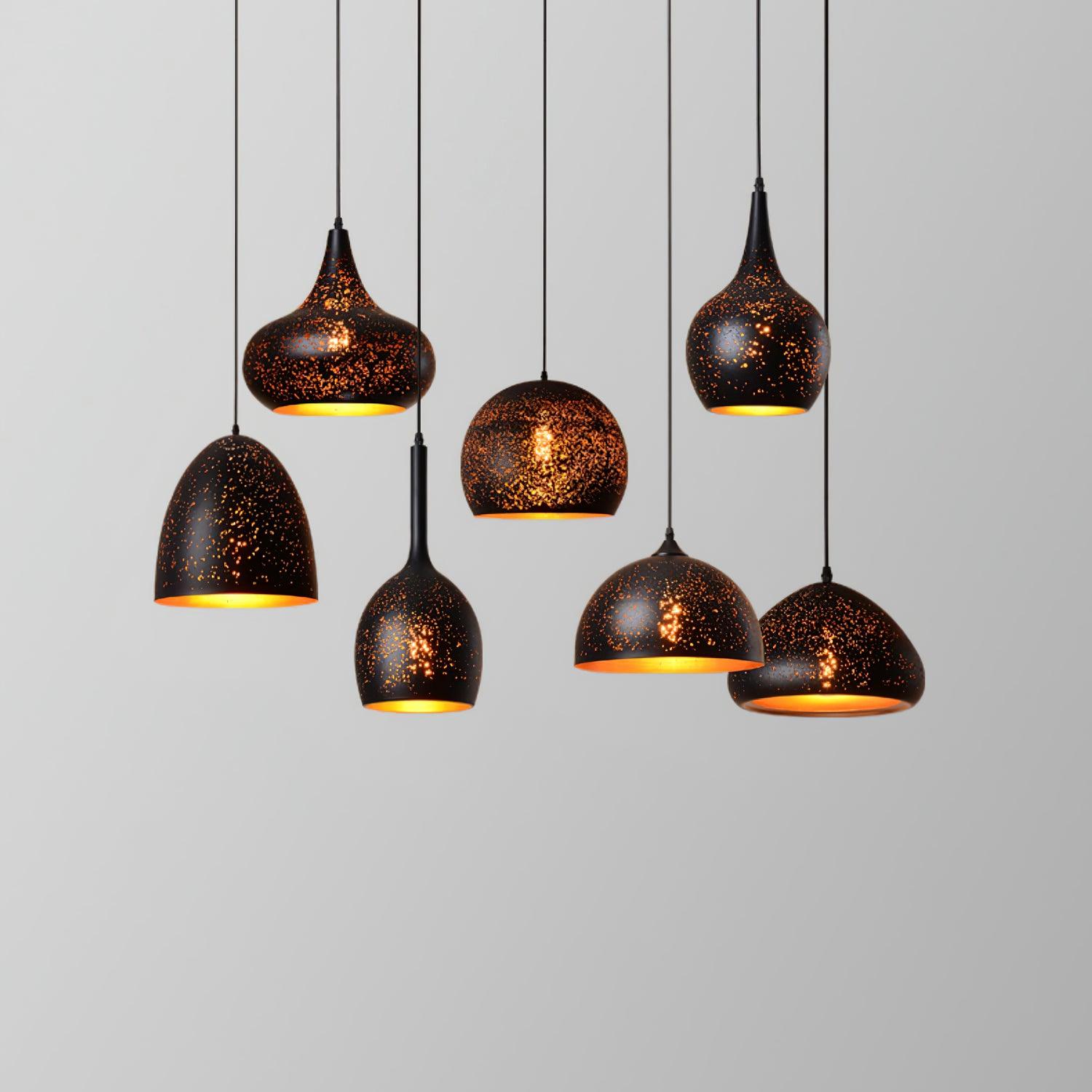 Dirixon Pendant Lamp Hollow Industrial Vintage-Neutral Decor