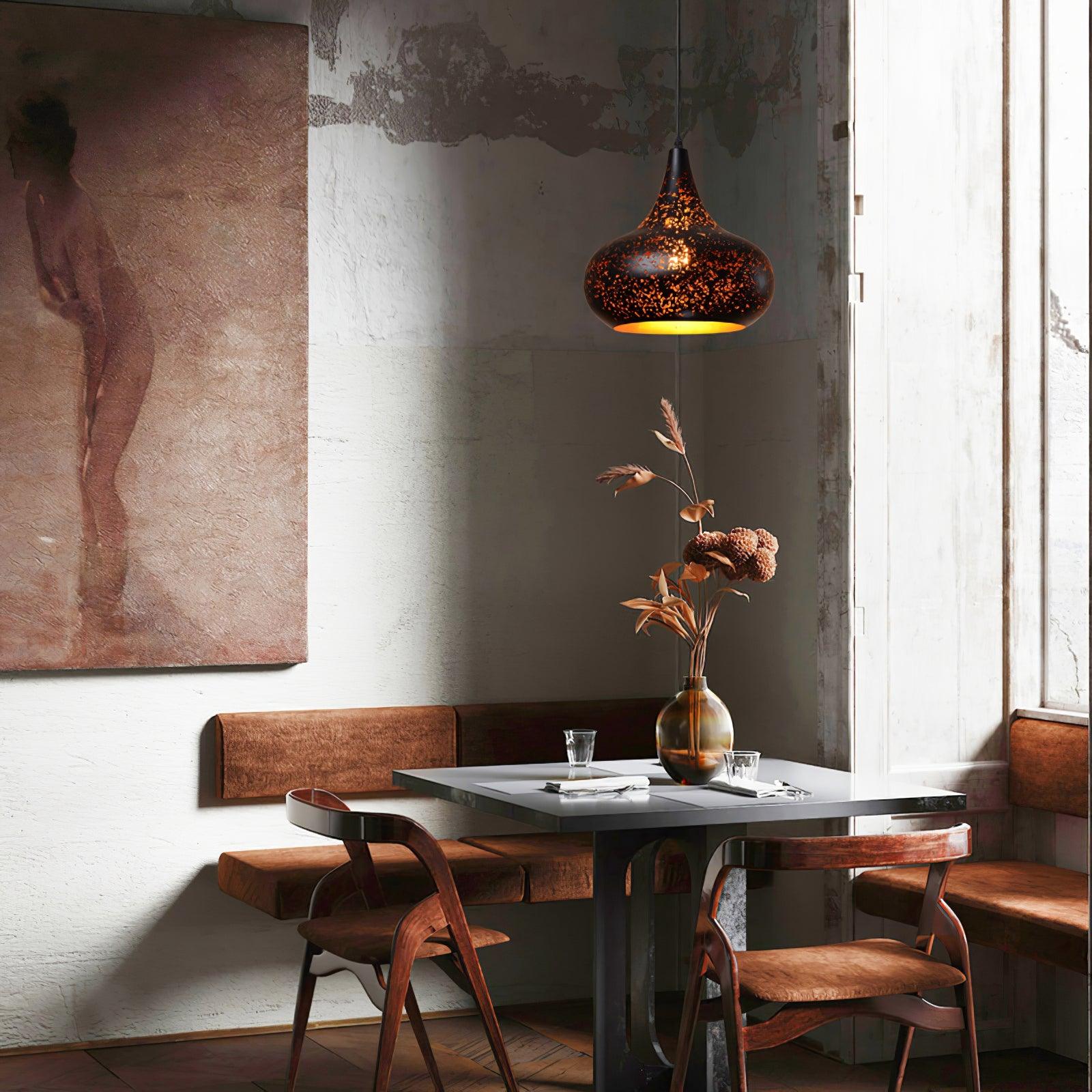 Dirixon Pendant Lamp Hollow Industrial Vintage-Neutral Decor