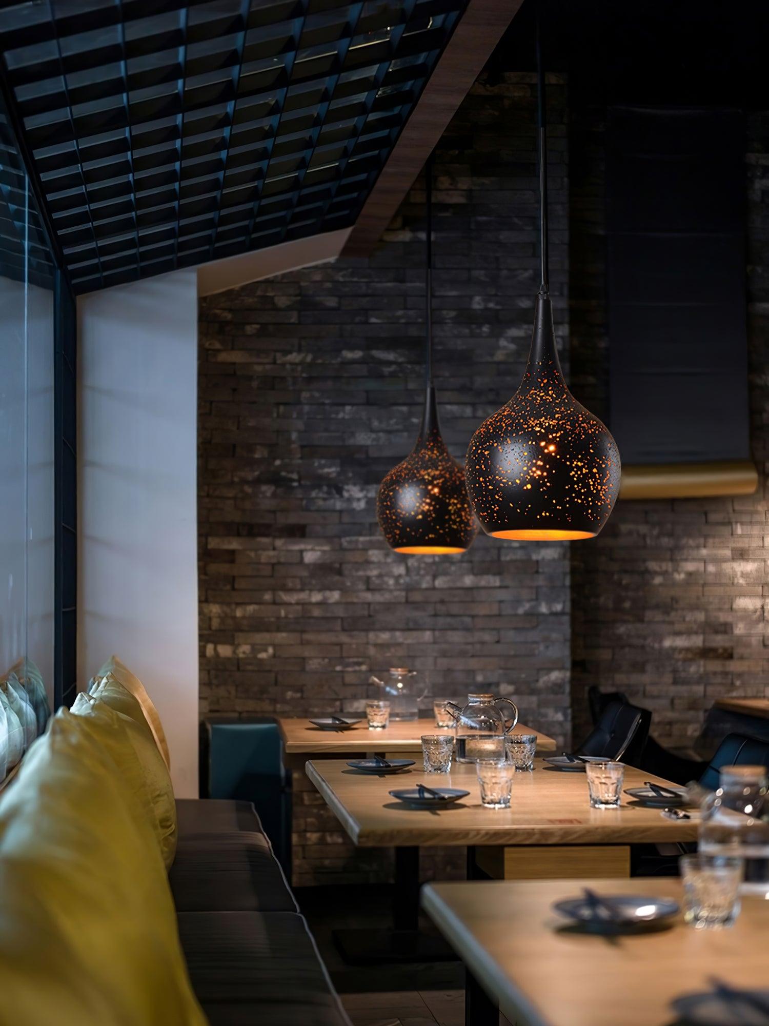 Dirixon Pendant Lamp Hollow Industrial Vintage-Neutral Decor