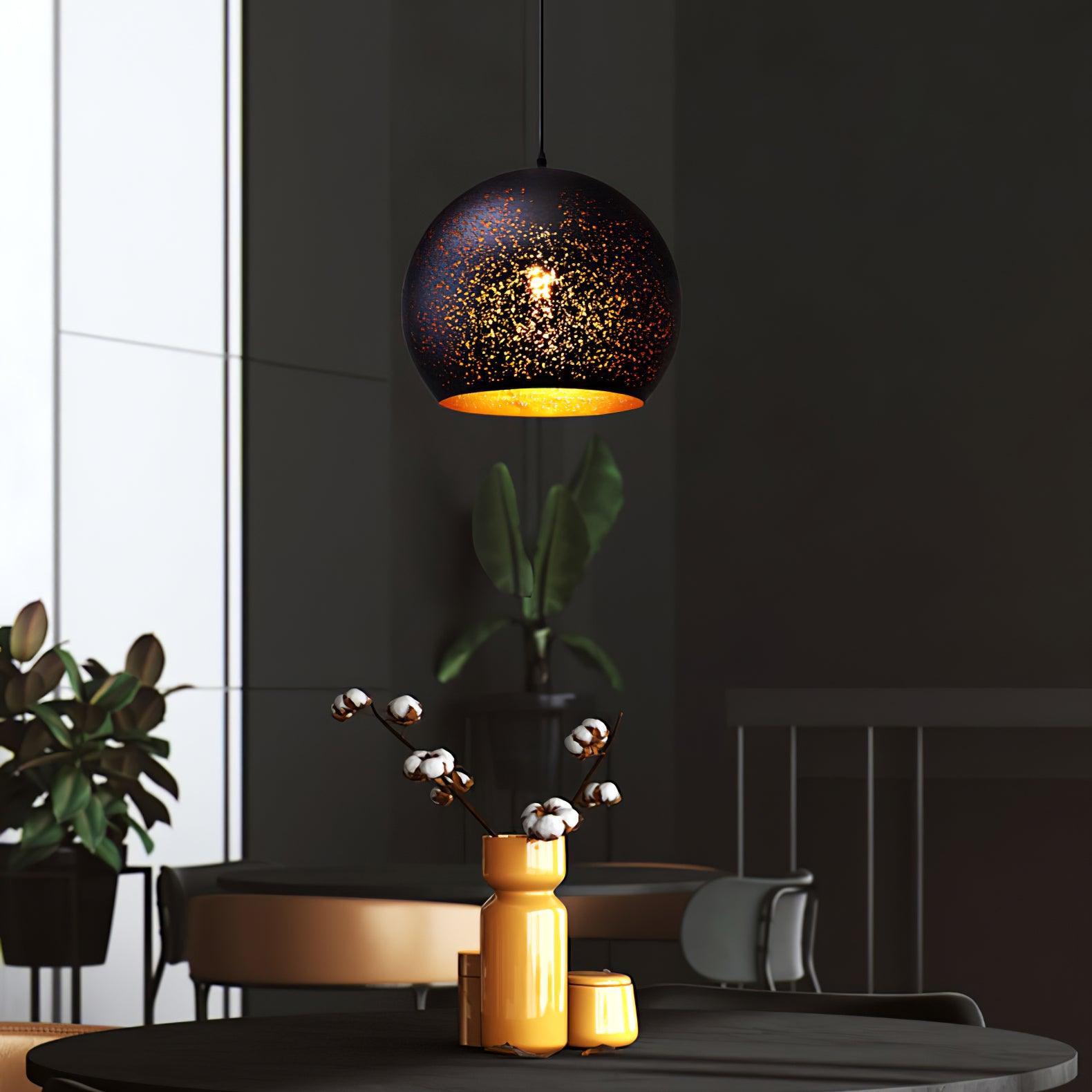 Dirixon Pendant Lamp Hollow Industrial Vintage-Neutral Decor