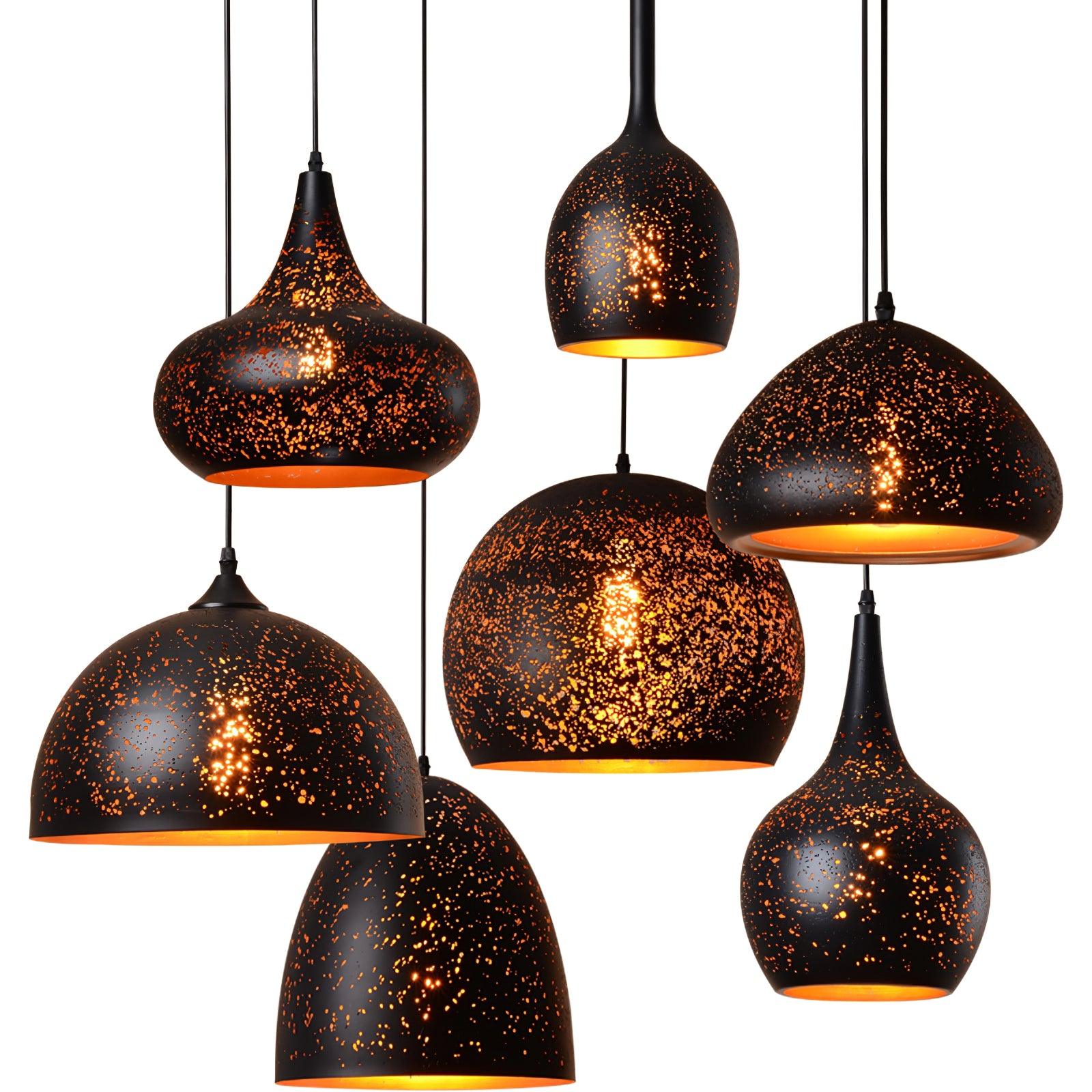 Dirixon Pendant Lamp Hollow Industrial Vintage-Neutral Decor