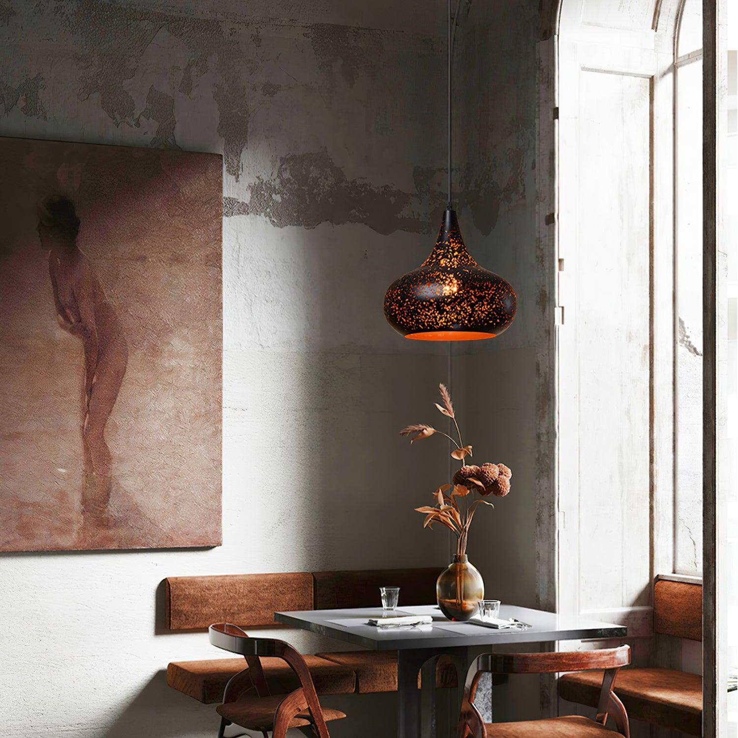 Dirixon Pendant Lamp Hollow Industrial Vintage-Neutral Decor