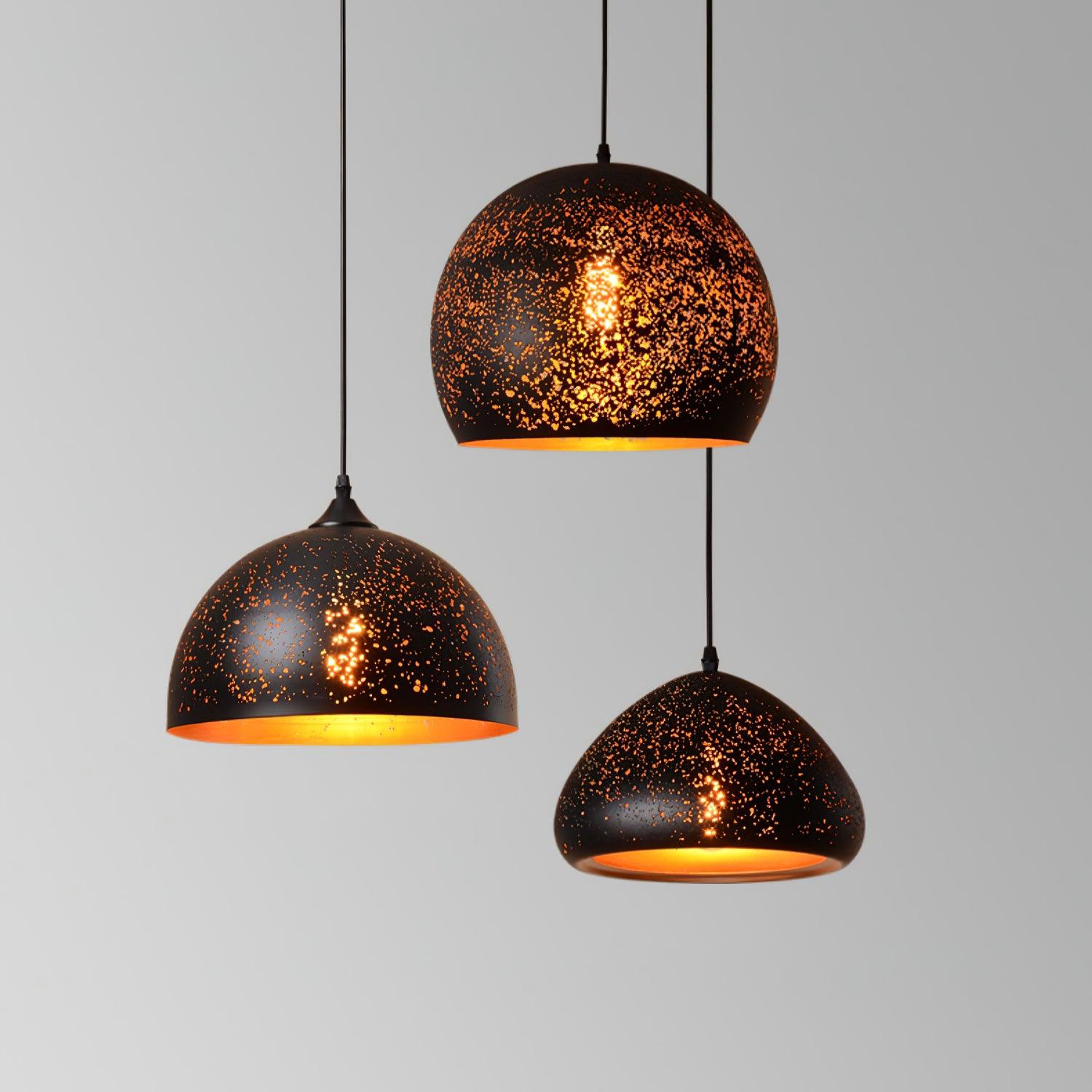 Dirixon Pendant Lamp Hollow Industrial Vintage-Neutral Decor