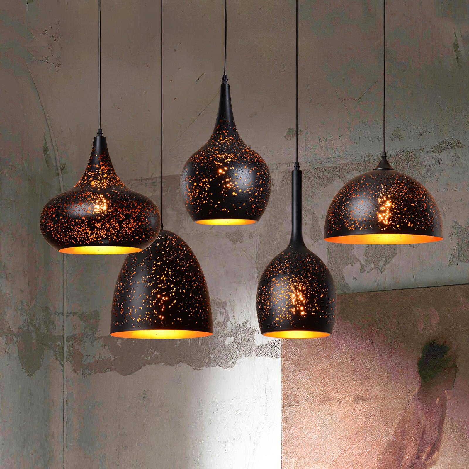 Dirixon Pendant Lamp Hollow Industrial Vintage-Neutral Decor