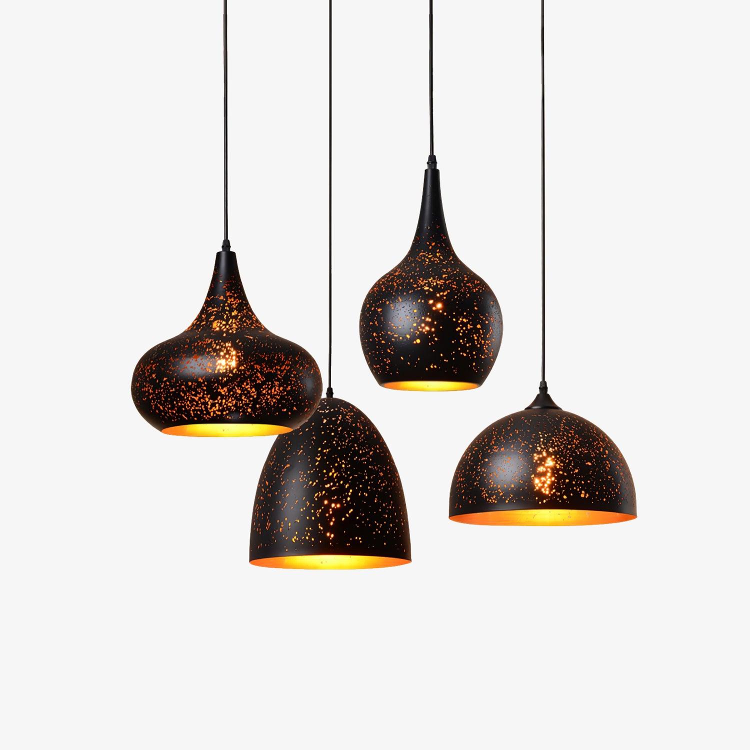 Dirixon Pendant Lamp Hollow Industrial Vintage-Neutral Decor