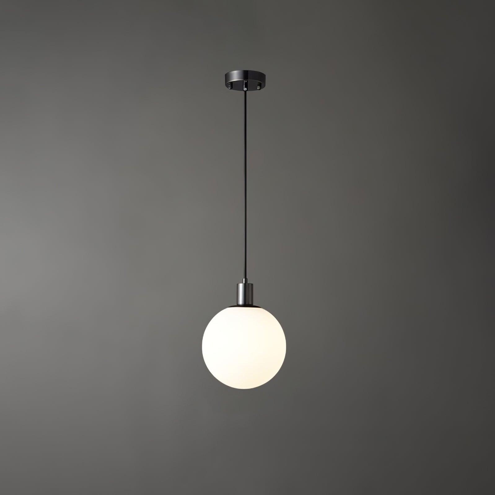 Orbita Minimalist Brass Pendant Light-Neutral Decor
