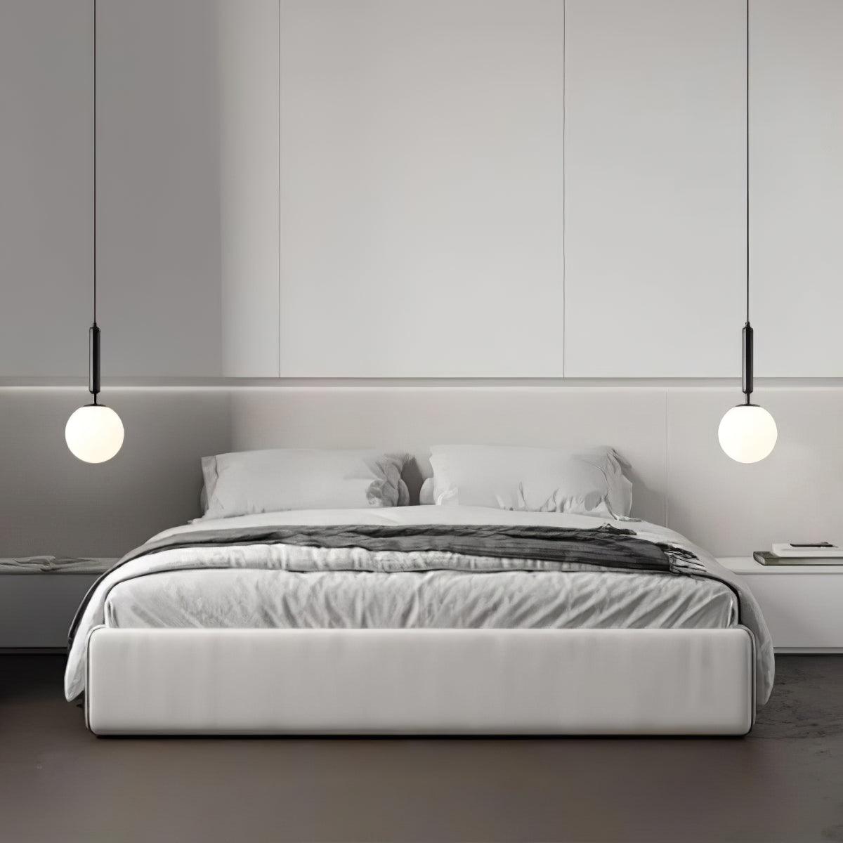 Orbita Minimalist Brass Pendant Light-Neutral Decor