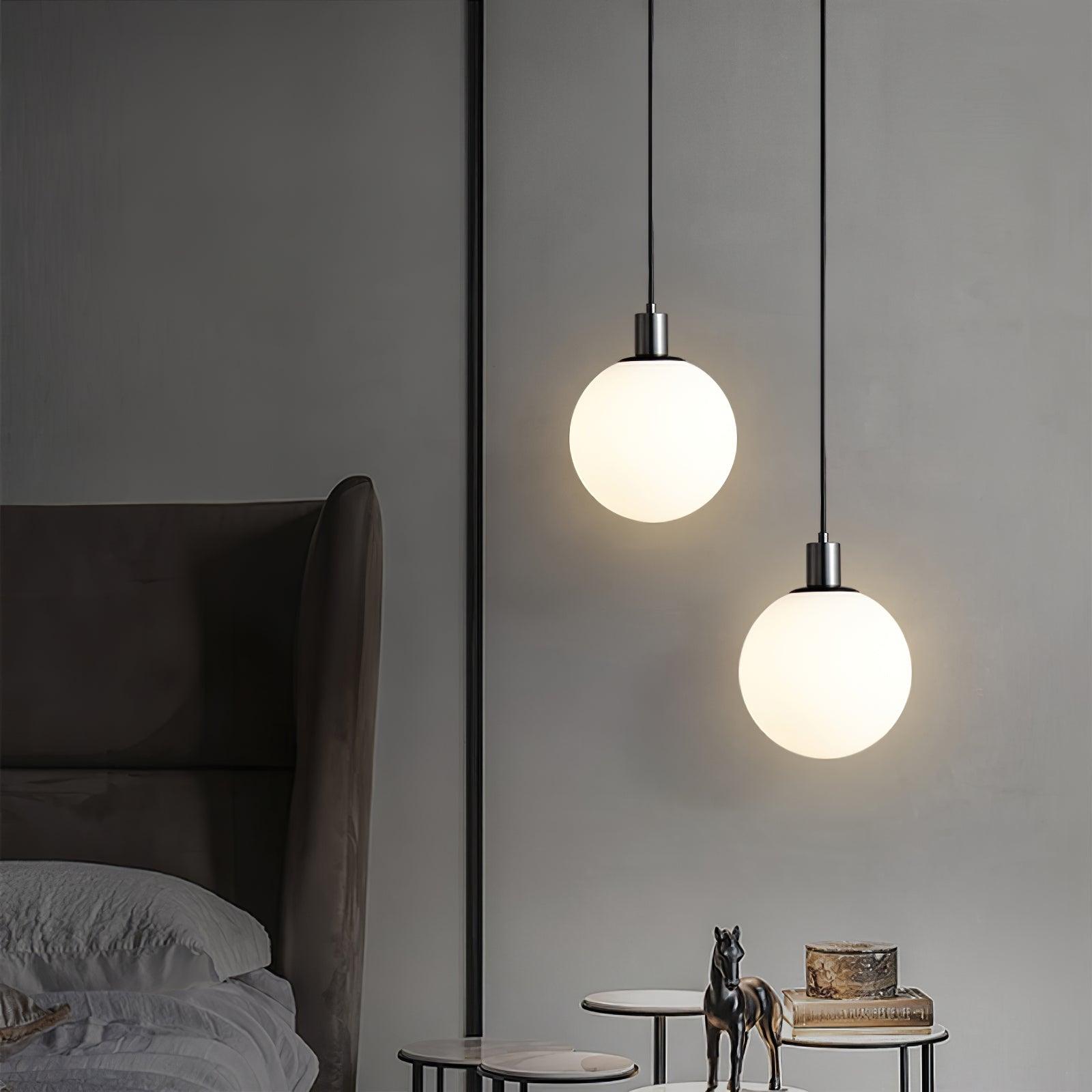 Orbita Minimalist Brass Pendant Light-Neutral Decor