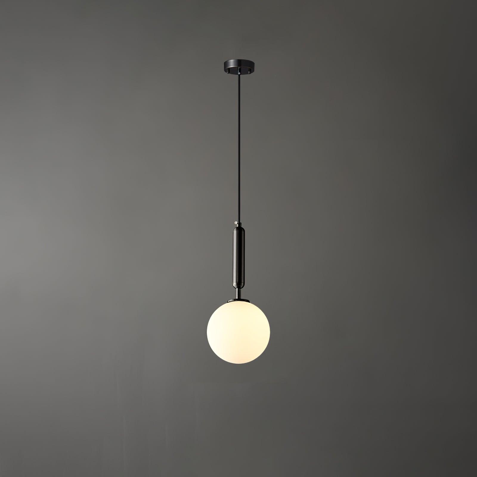 Orbita Minimalist Brass Pendant Light-Neutral Decor