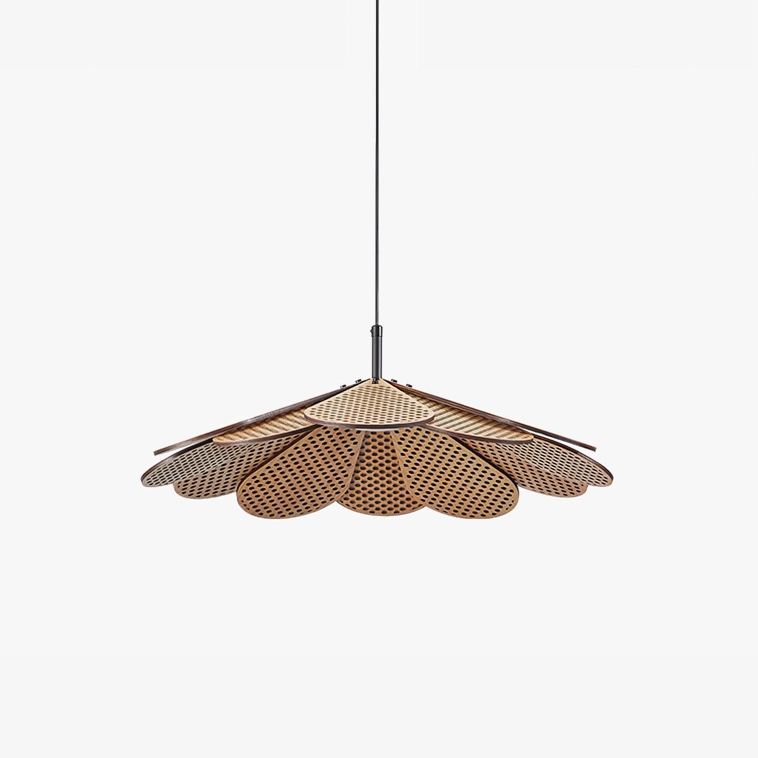 Zevarus Nordic Art Wabi-Sabi Wood Pendant Light-Neutral Decor