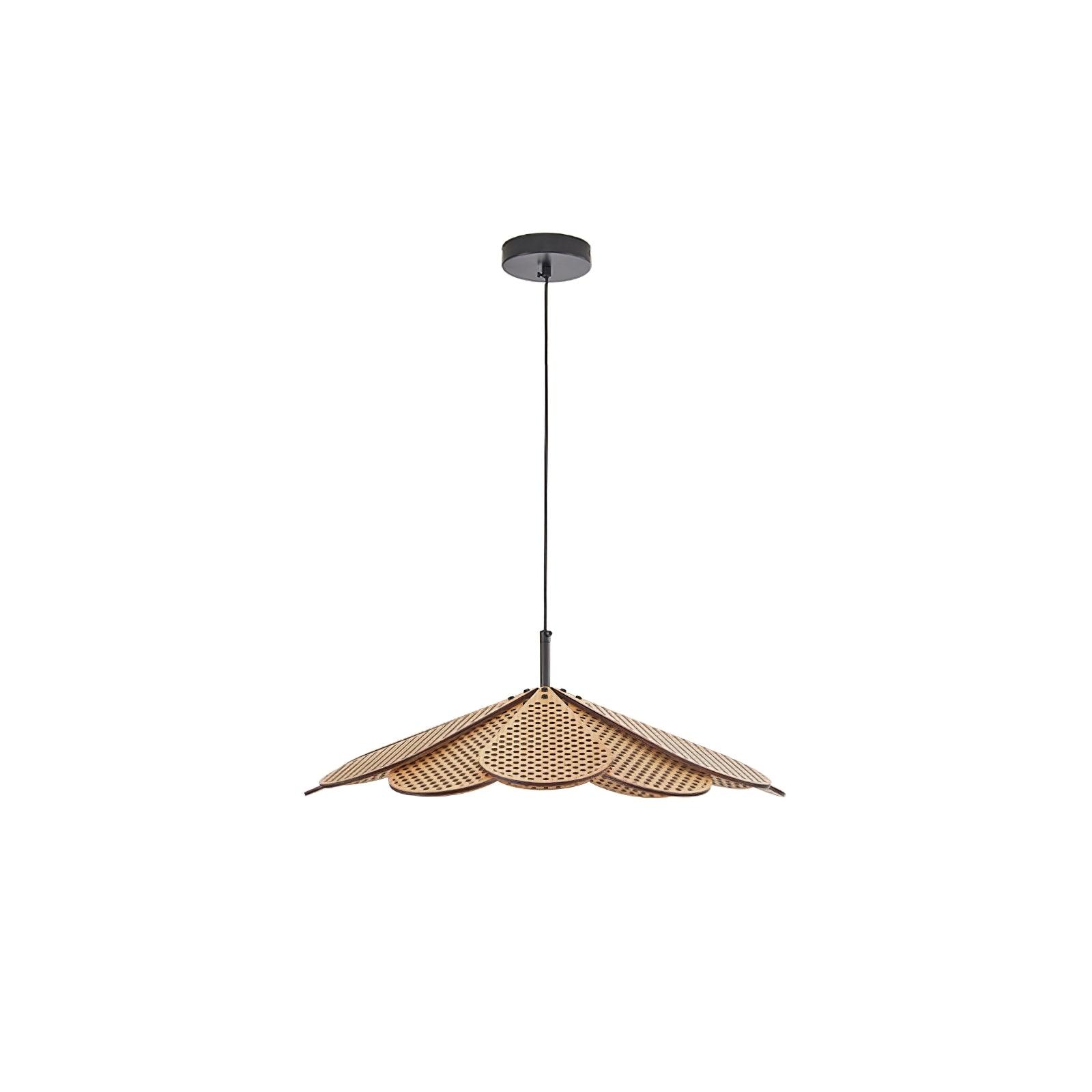 Zevarus Nordic Art Wabi-Sabi Wood Pendant Light-Neutral Decor