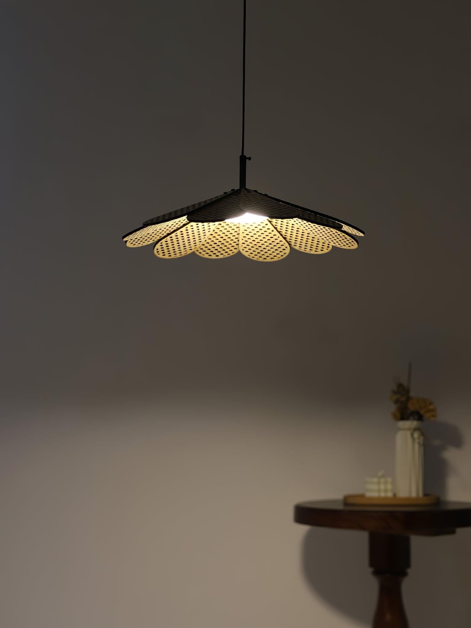 Zevarus Nordic Art Wabi-Sabi Wood Pendant Light-Neutral Decor