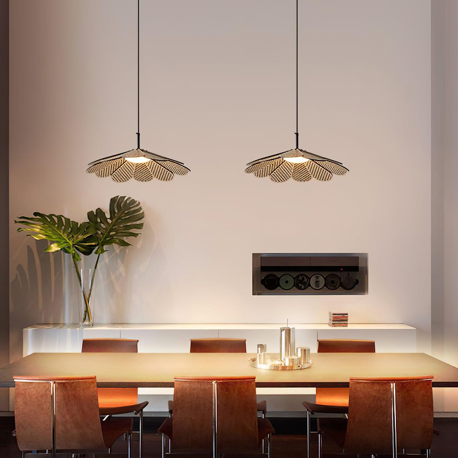 Zevarus Nordic Art Wabi-Sabi Wood Pendant Light-Neutral Decor
