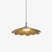 Zevarus Nordic Art Wabi-Sabi Wood Pendant Light-Neutral Decor