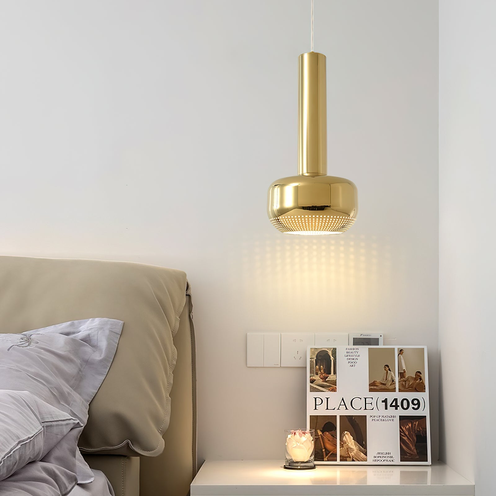 Hazel Modern Pendant Light-Neutral Decor