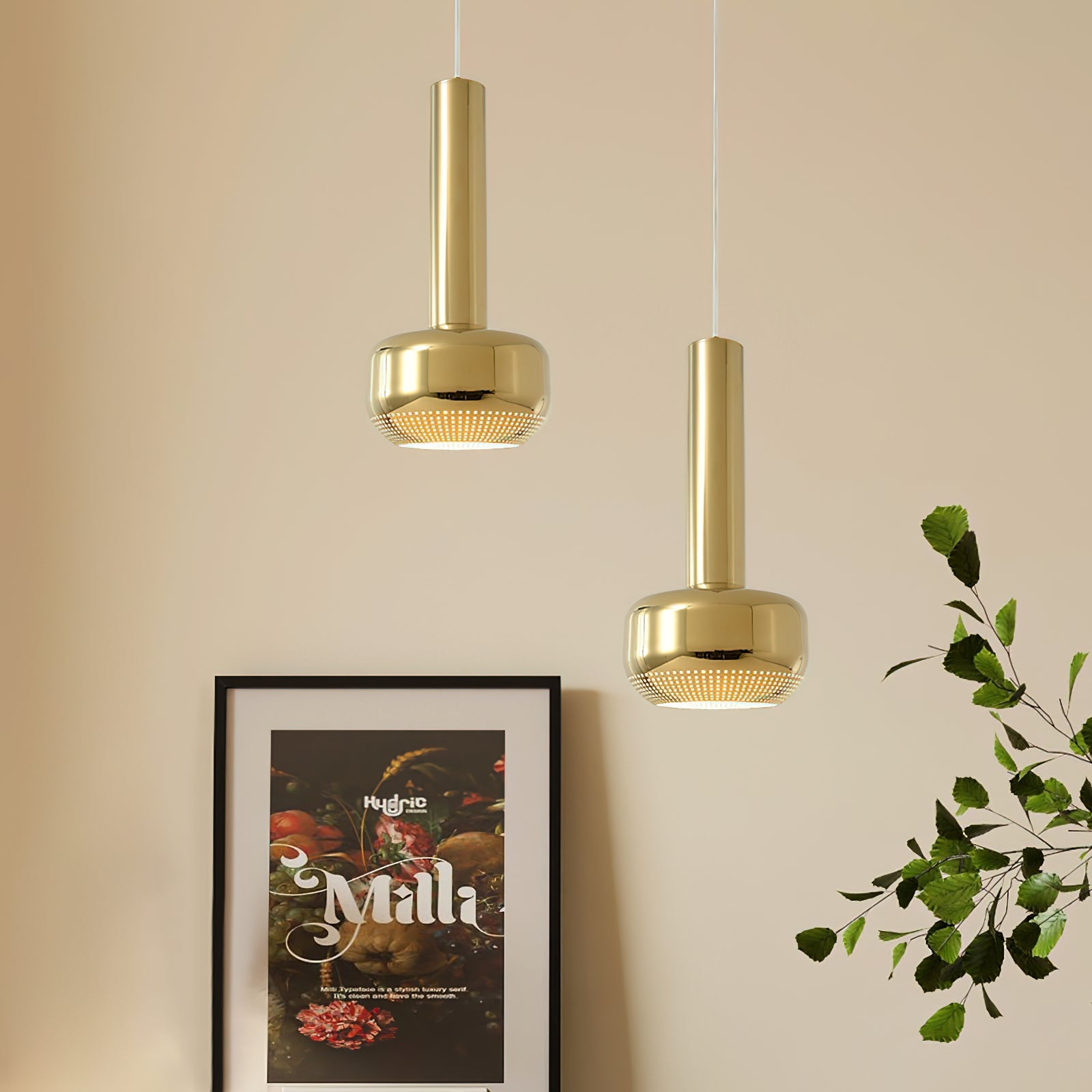 Hazel Modern Pendant Light-Neutral Decor