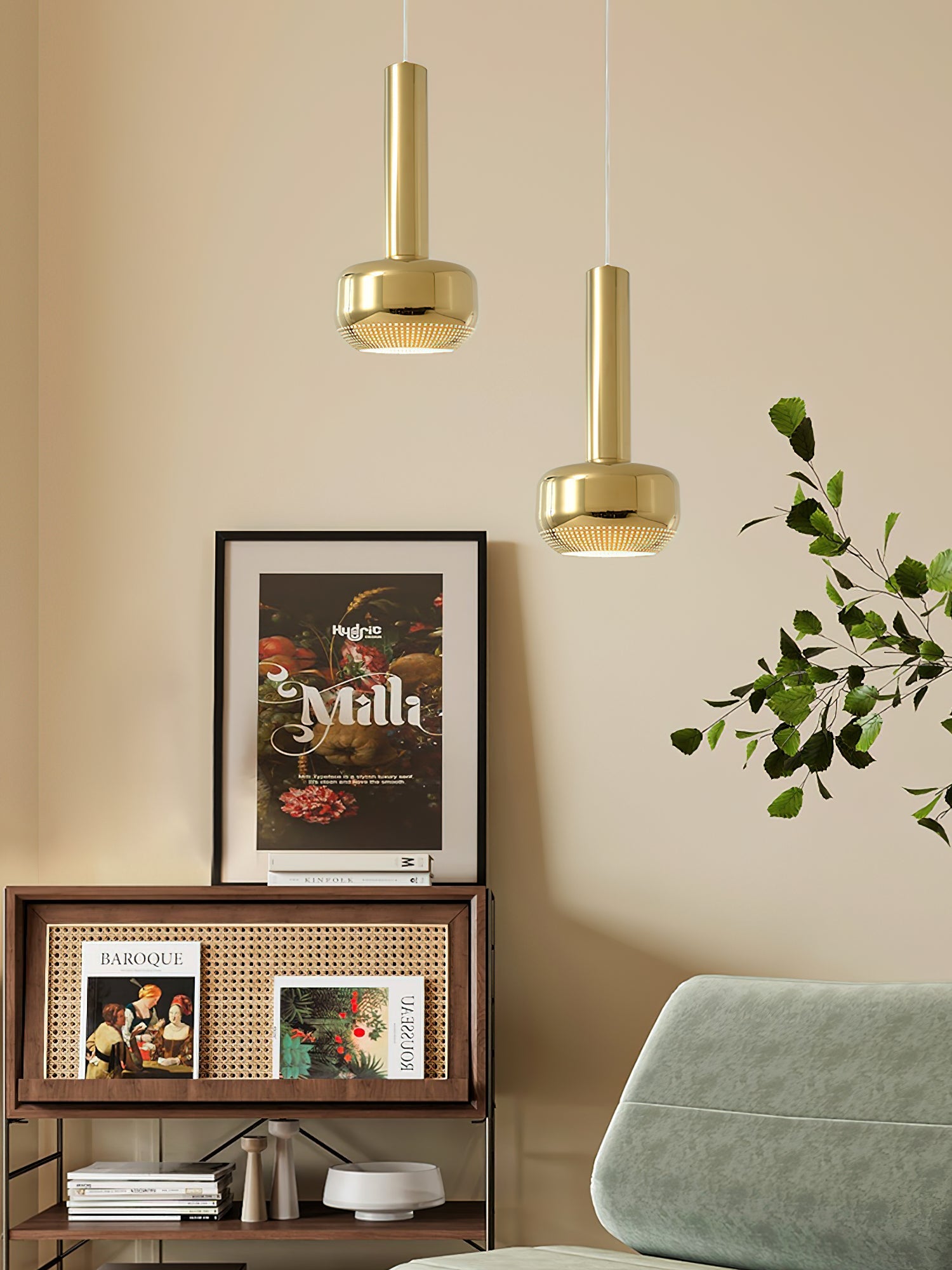 Hazel Modern Pendant Light-Neutral Decor