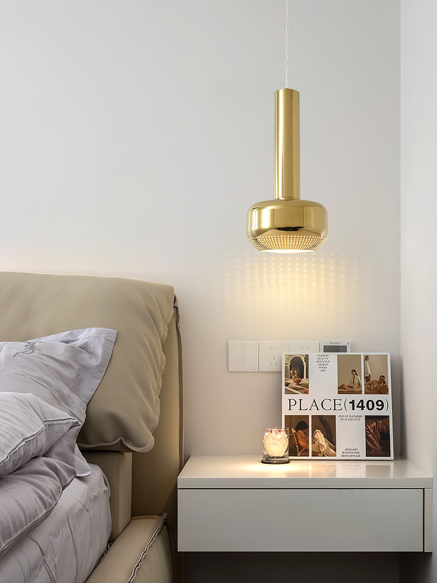 Hazel Modern Pendant Light-Neutral Decor