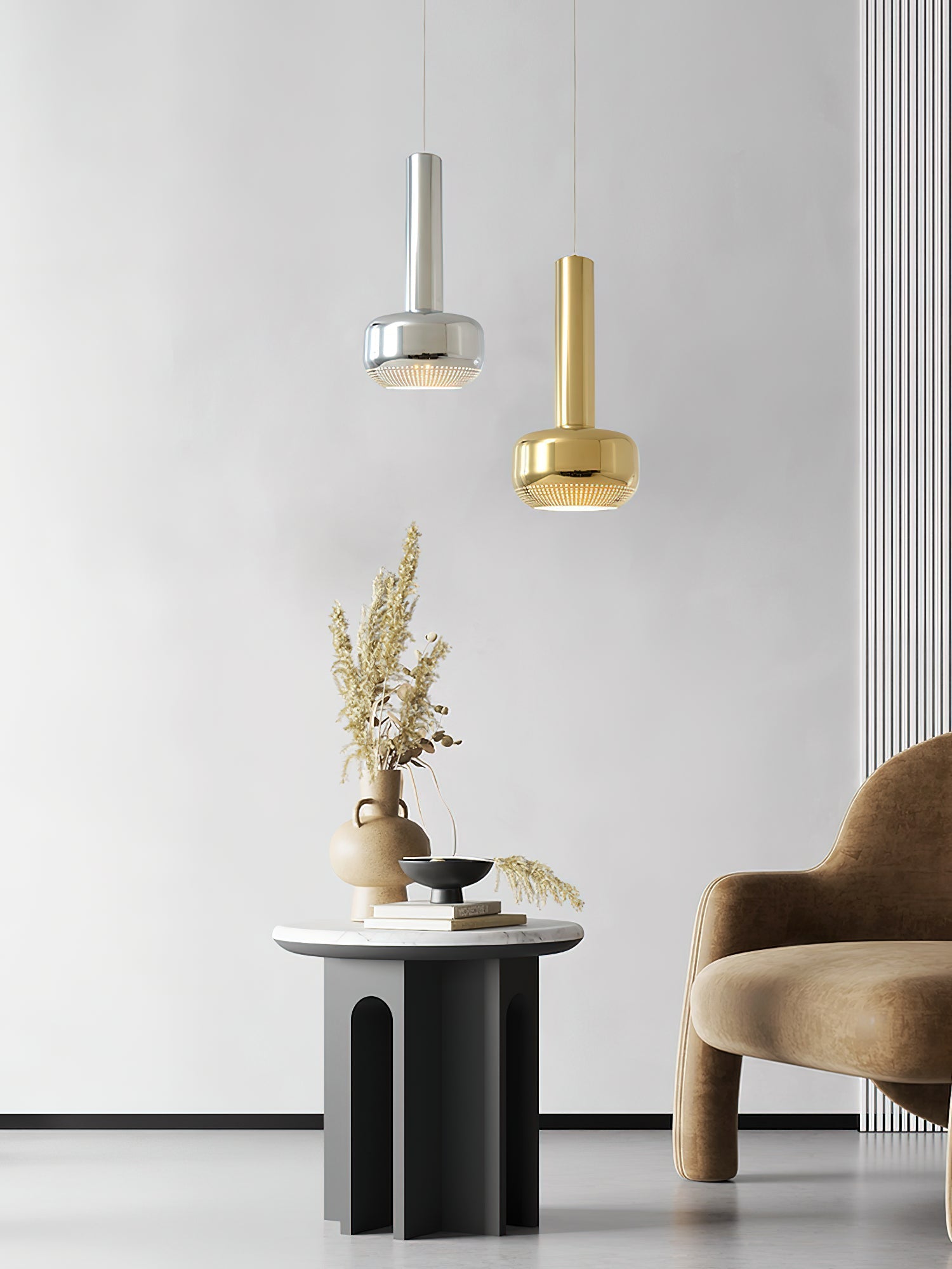 Hazel Modern Pendant Light-Neutral Decor