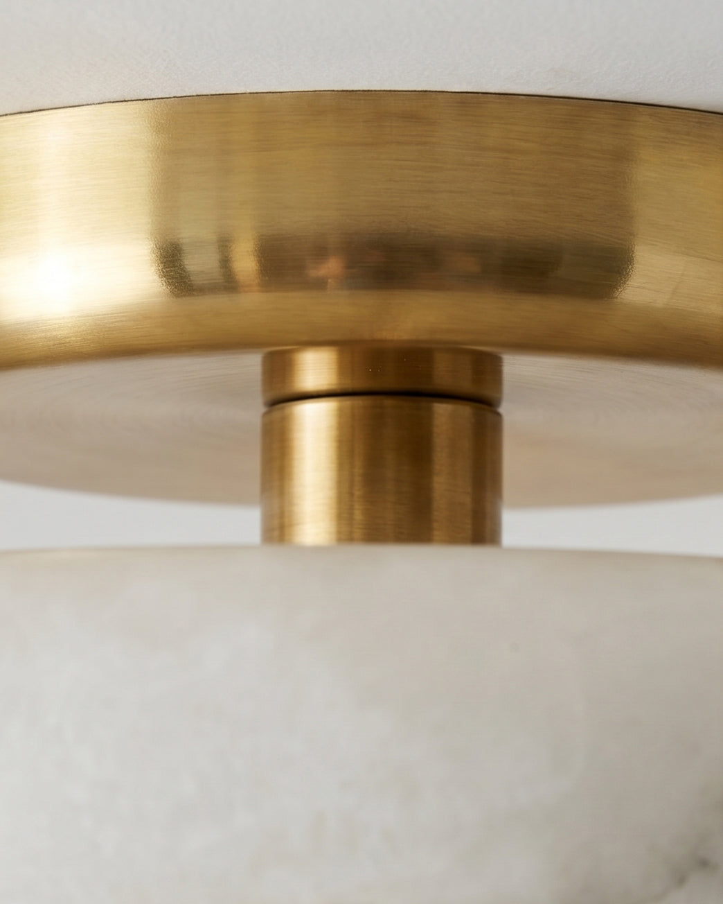 Calindra Alabaster Flush Mount