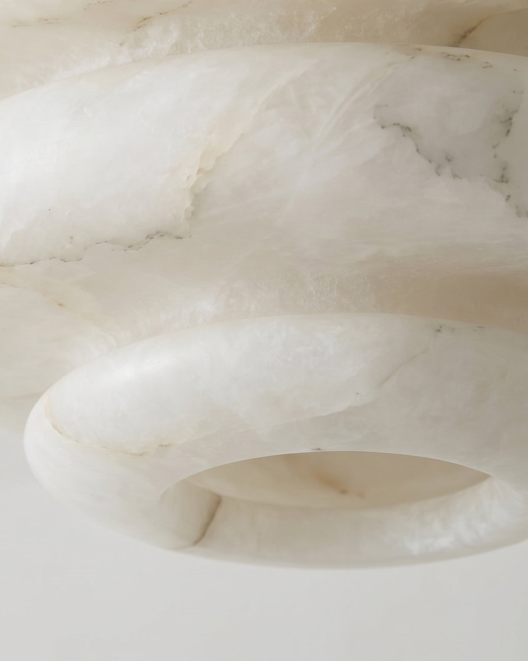Calindra Alabaster Flush Mount