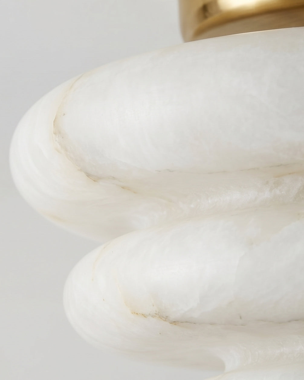 Calindra Alabaster Flush Mount