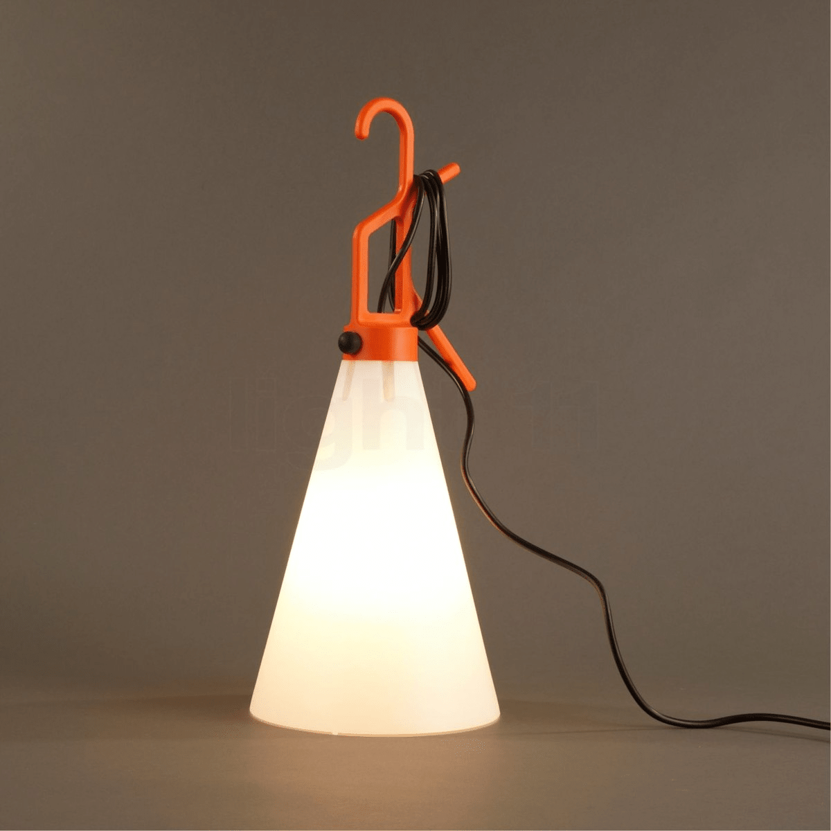 Hook Handle Cone Lamp-Neutral Decor
