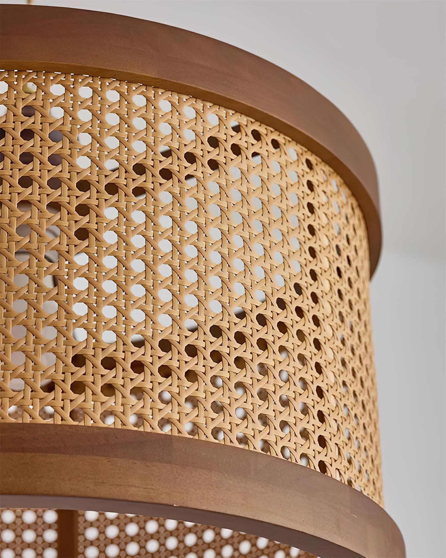 Gudon Woven Rattan Pendant Lamp