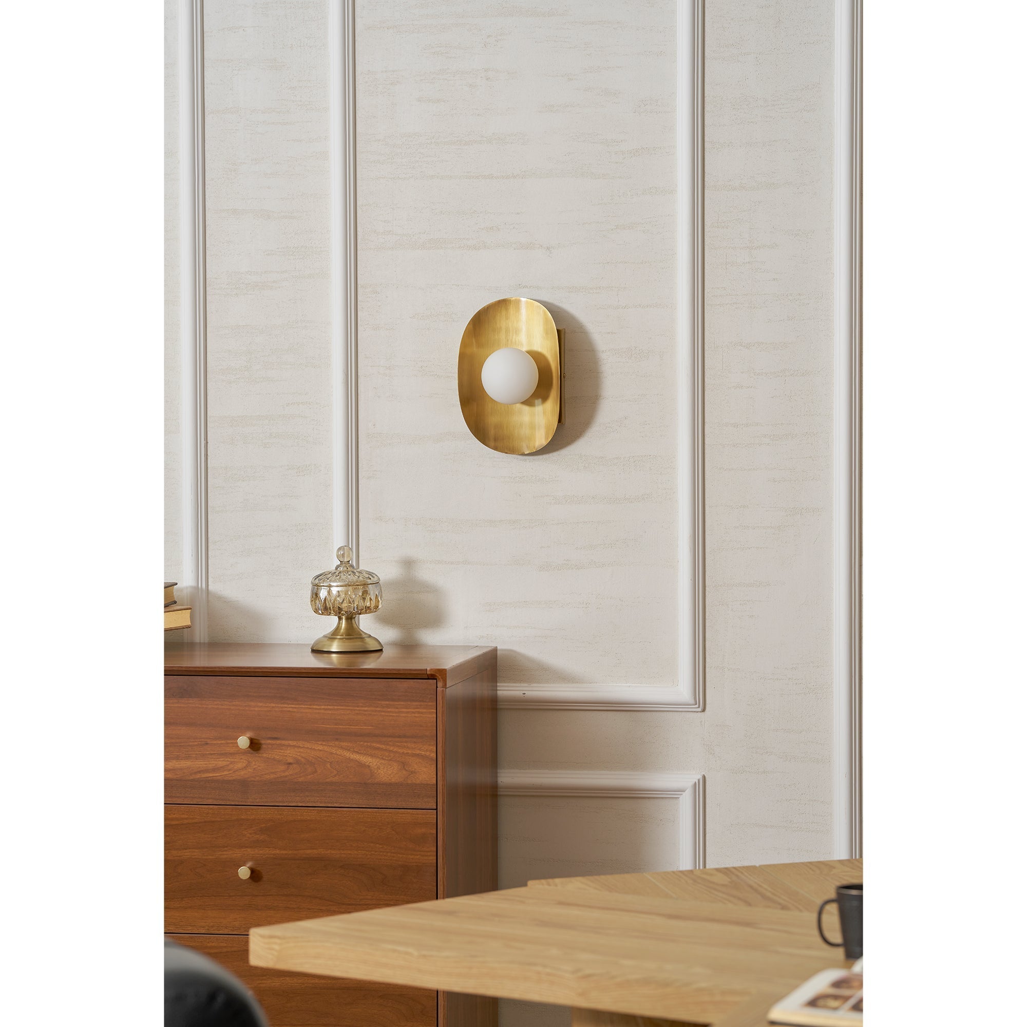 The Hopper Wall Lamp collection showing all available finishes.