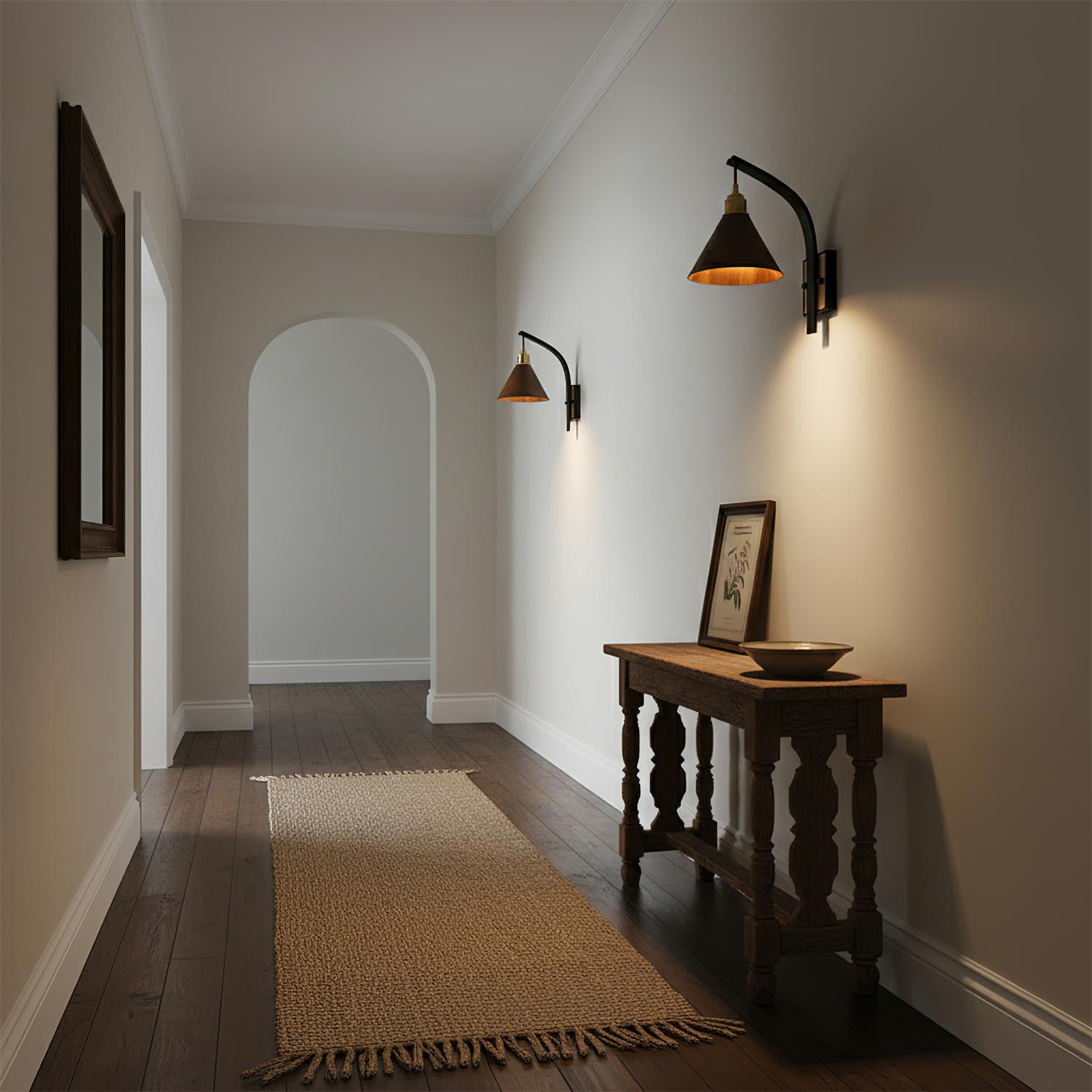 Rowan Arc Wall Lamp