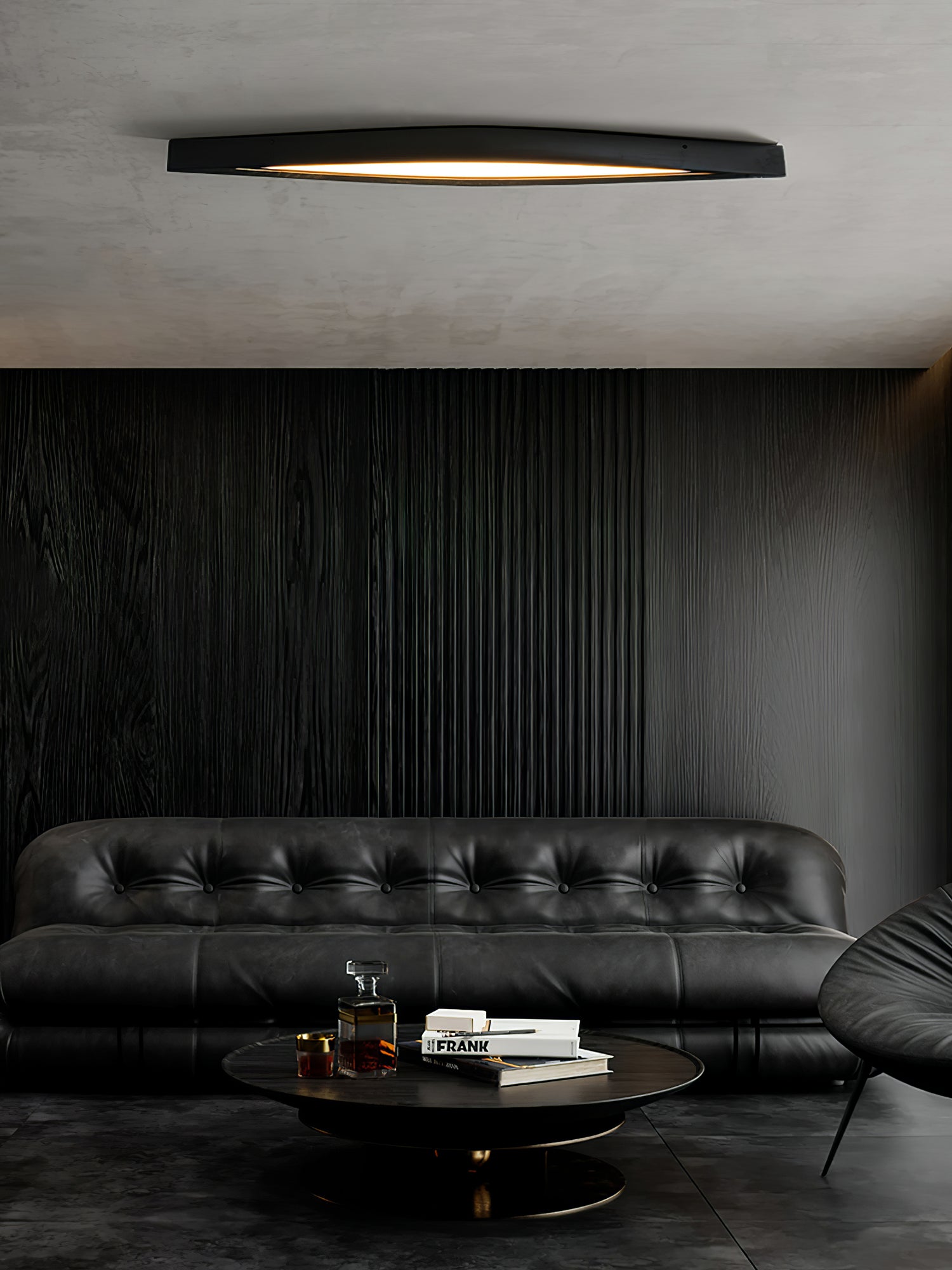 Alnoreth Nordic Horizon Linear Wood Ceiling Lamp-Neutral Decor