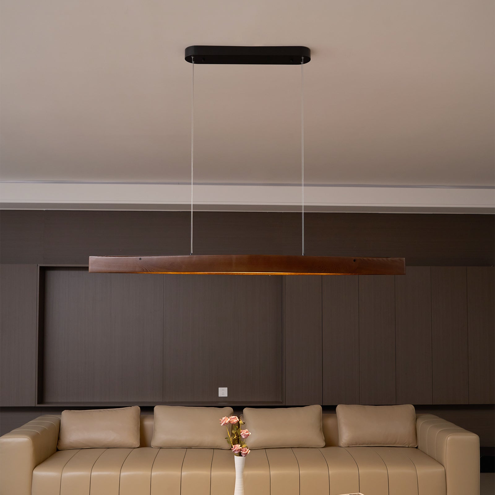 Dirixy Wood Scandinavian Pendant Lamp-Neutral Decor